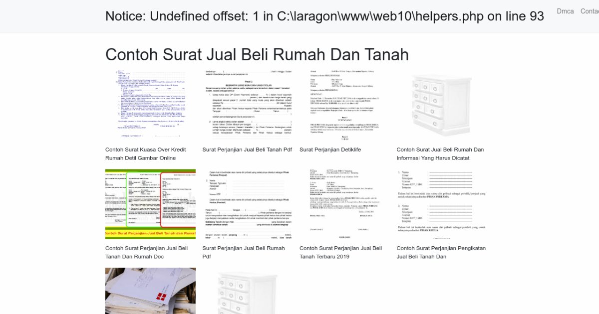 Contoh Surat Jual Beli Rumah Dan Tanah