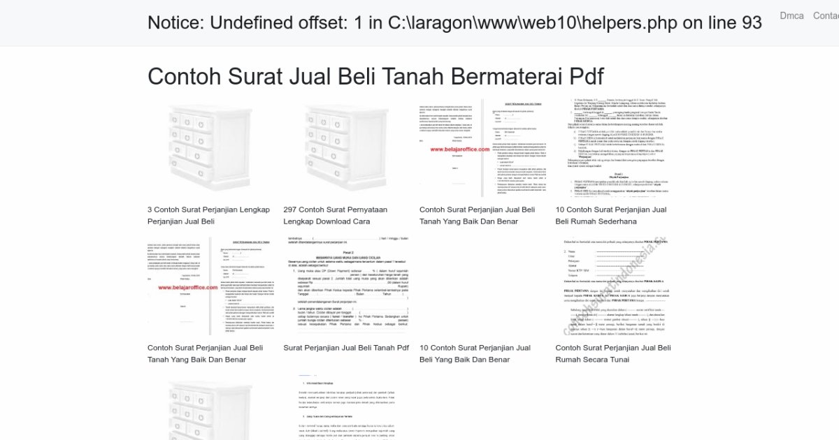 Contoh Surat Jual Beli Tanah Bermaterai Pdf