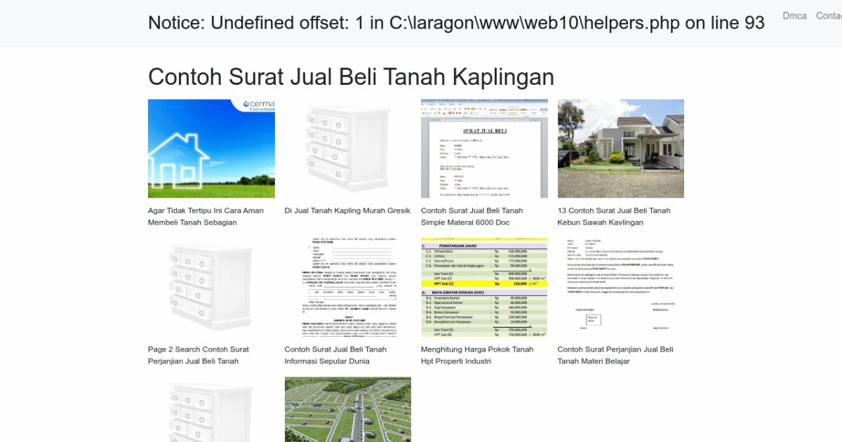 Contoh Surat Jual Beli Tanah Kaplingan