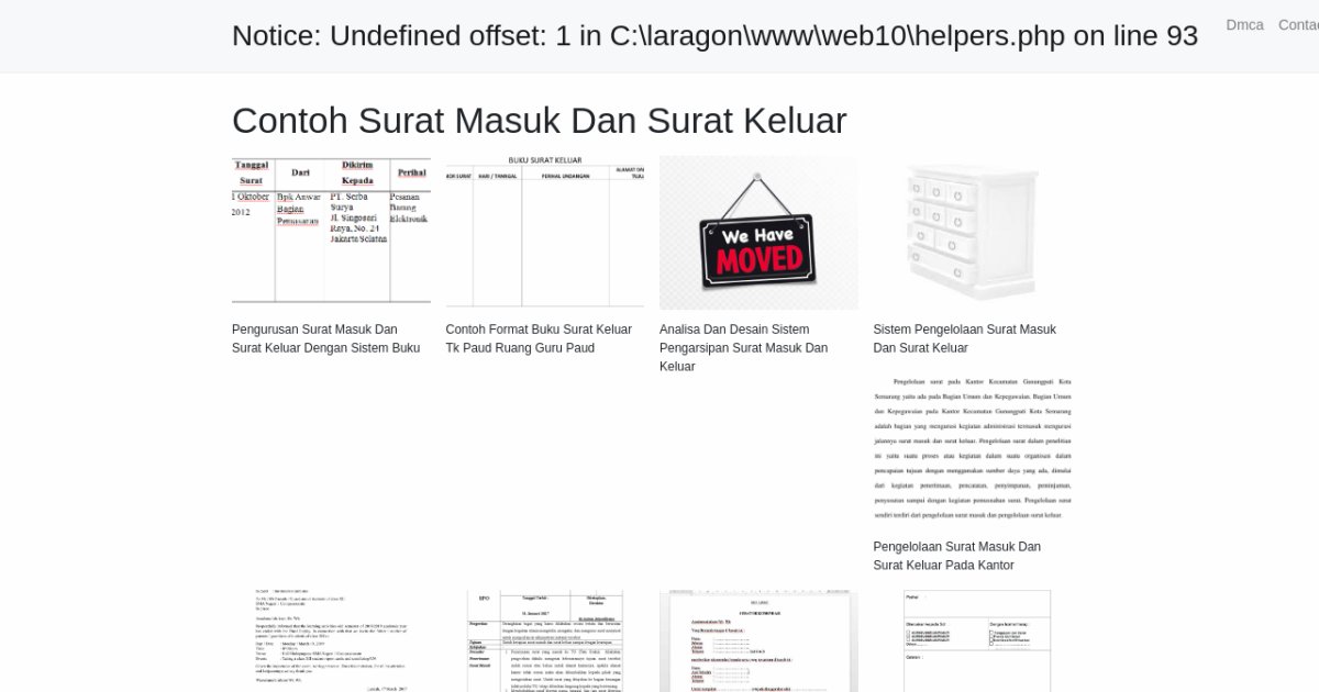 Contoh Surat Masuk Dan Surat Keluar 9820