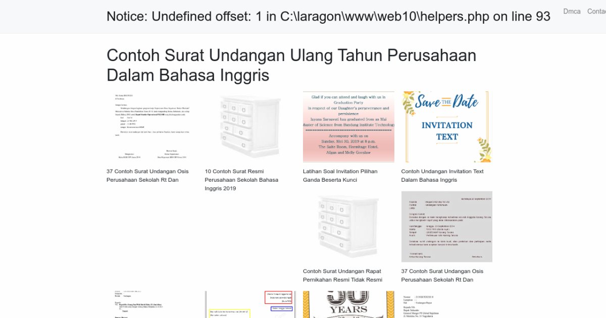 Contoh Surat Undangan Ulang Tahun Perusahaan Dalam Bahasa Inggris