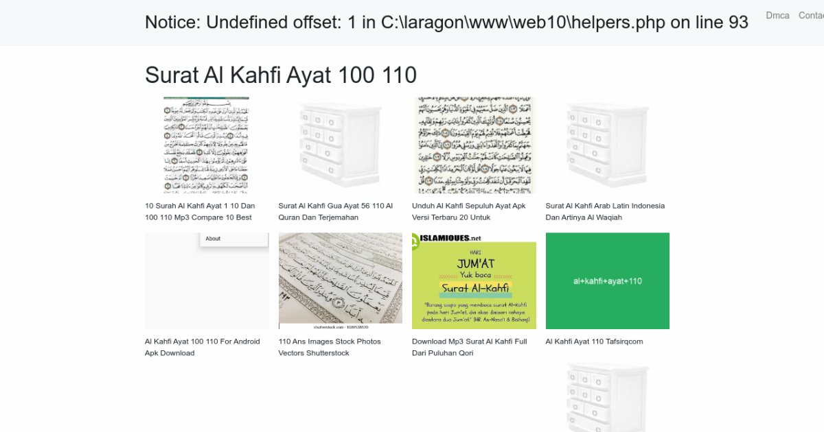 Surat Al Kahfi Ayat 100 110