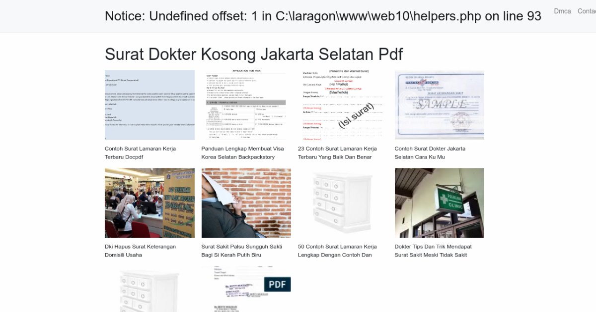 Surat Dokter Kosong Jakarta Selatan Pdf