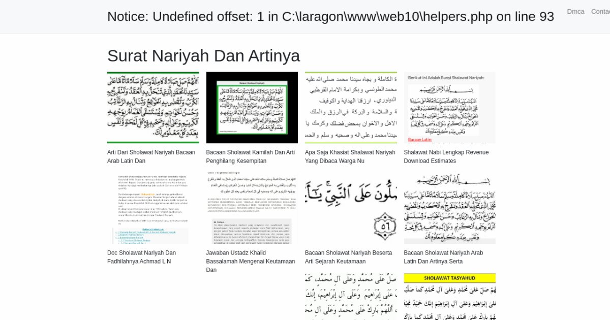 Surat Nariyah Dan Artinya