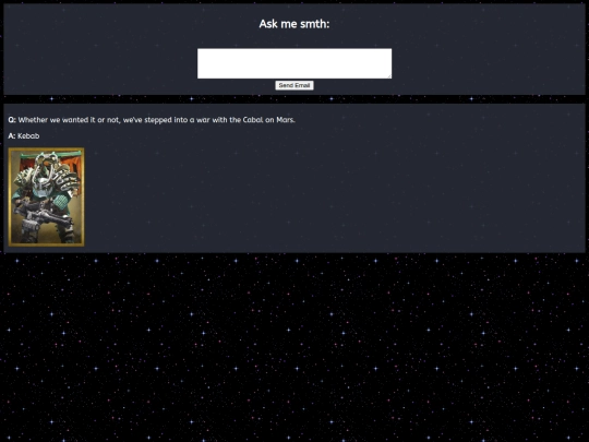 test screenshot