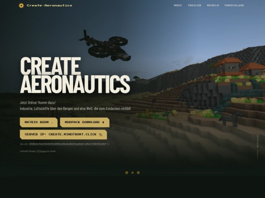 minecraft/create-server screenshot