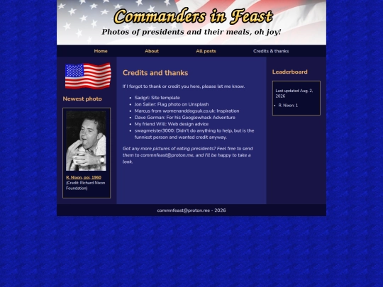 credits screenshot