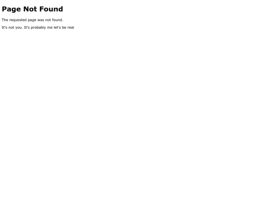 not_found screenshot