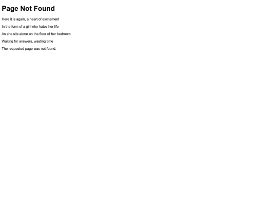 not_found screenshot