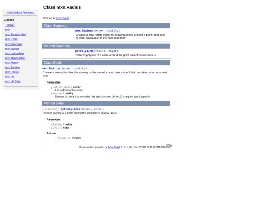 code10/xmxn-2-0-15/mxn.Radius screenshot