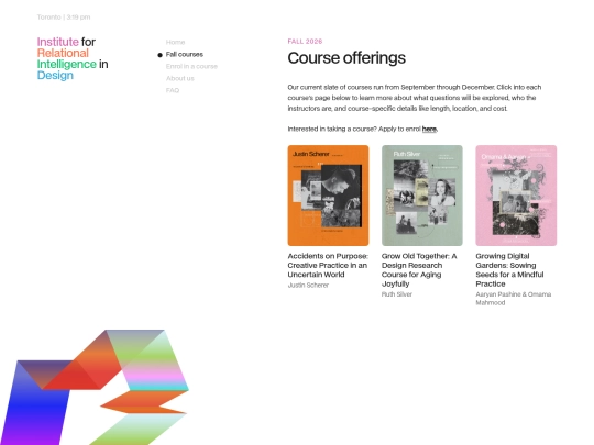 course screenshot