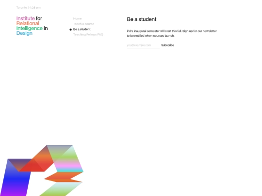 student screenshot