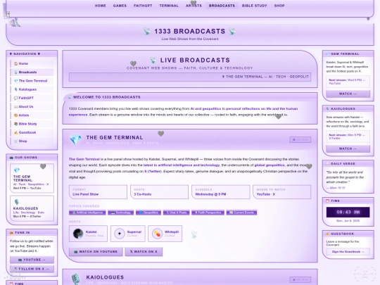 broadcasts screenshot