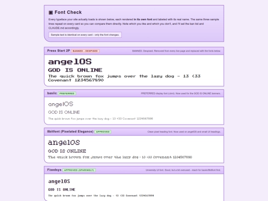 fontcheck screenshot