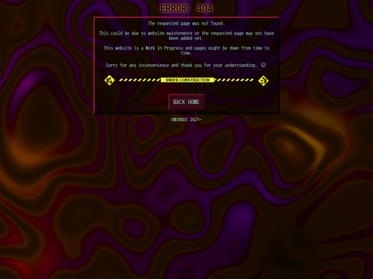 not_found screenshot
