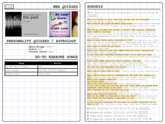 webmaster/trivia screenshot