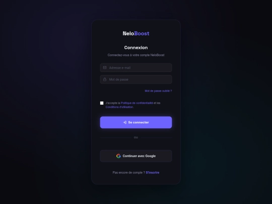 dashboard screenshot