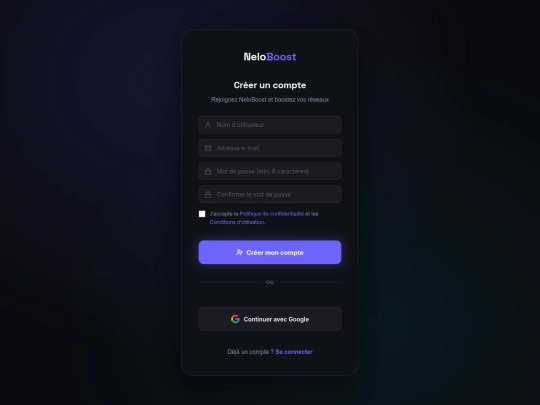 register screenshot