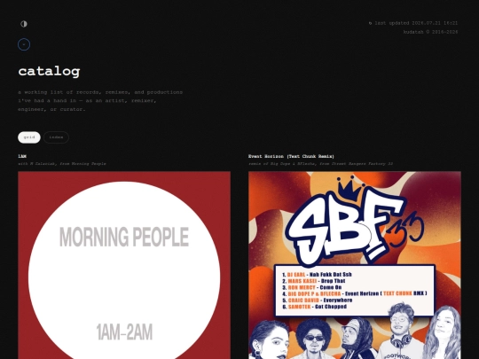 releases screenshot