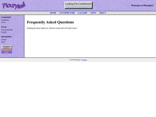 faq screenshot