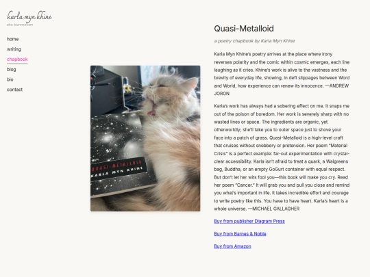 chapbook screenshot