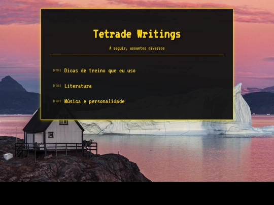 tetrade0 screenshot