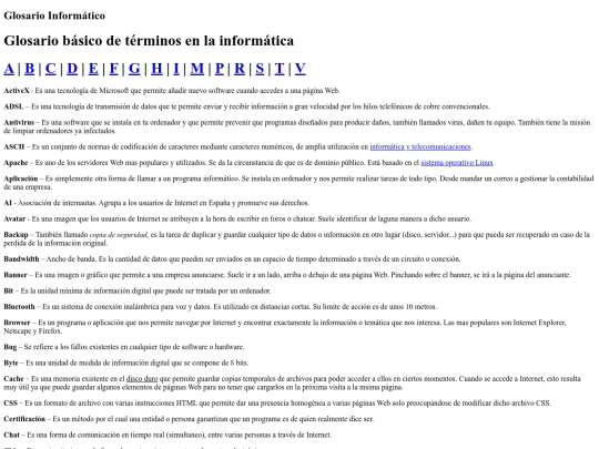 P/2/glosario screenshot