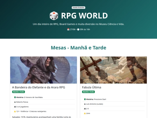 rpgworld/evento screenshot