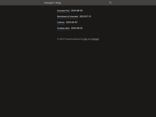 blog screenshot