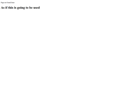 not_found screenshot