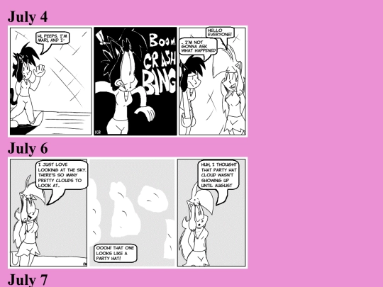 comic/july screenshot