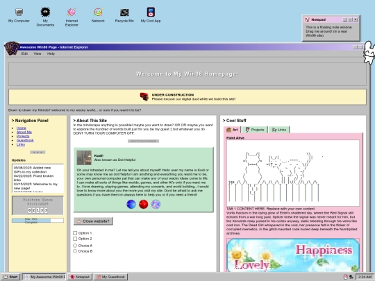 index screenshot