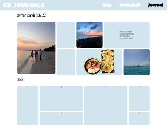 journal screenshot