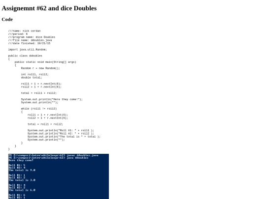 Intro/whileloops/62/Prog62 screenshot