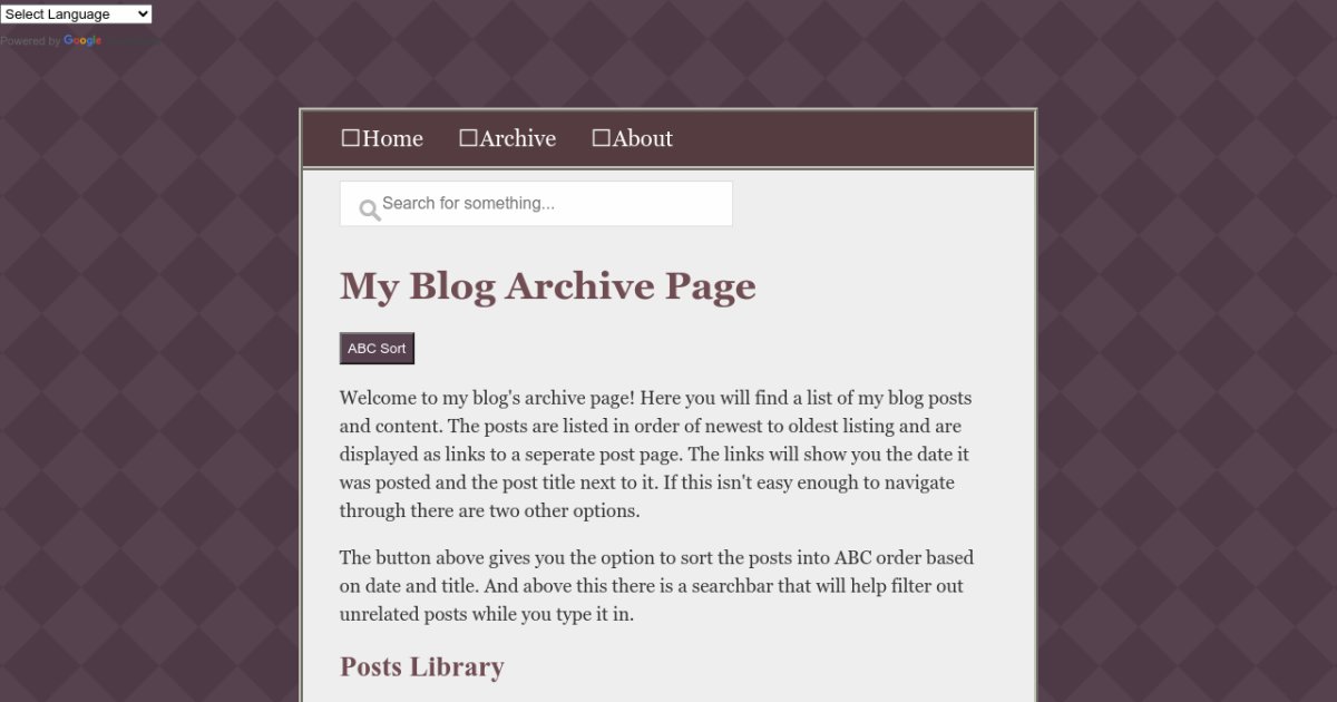 Archive Page