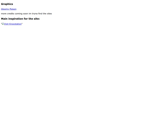 Credits screenshot