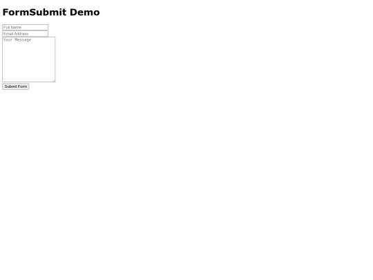 form screenshot