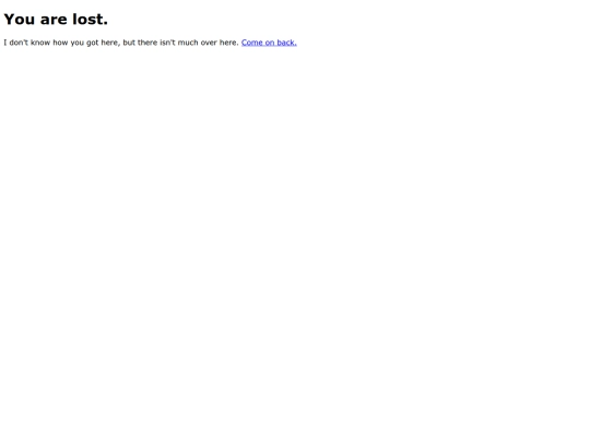 not_found screenshot
