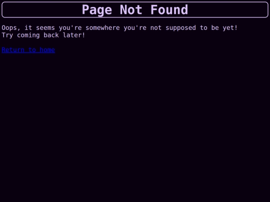 not_found screenshot