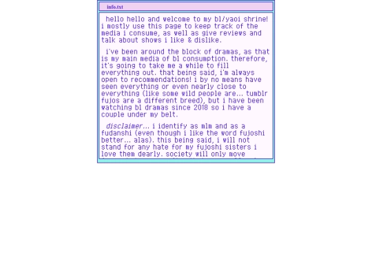 bl/info screenshot