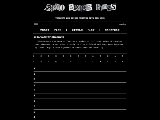 alphabets/disability screenshot