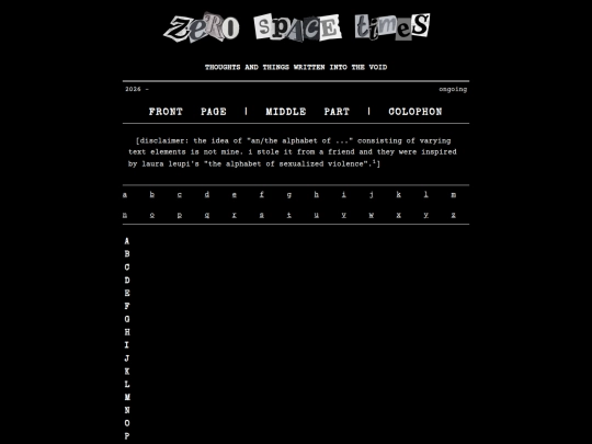 alphabets/template screenshot