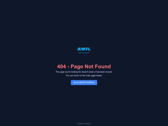 not_found screenshot