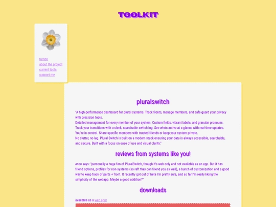 pluralswitch screenshot