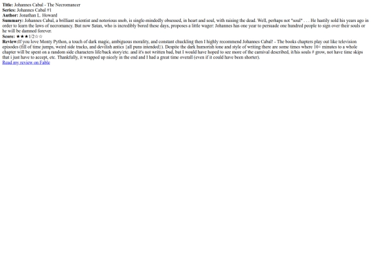 rss/bookinfo/jctn screenshot