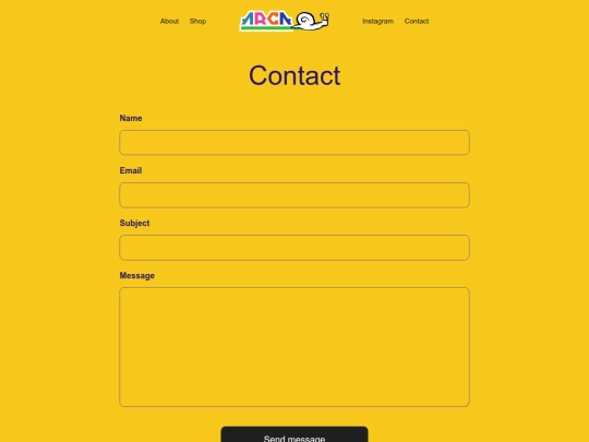 Contact screenshot