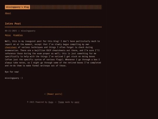 posts/page/2 screenshot