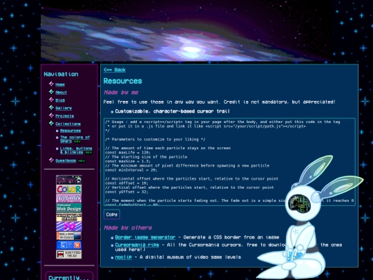 collections/resources screenshot