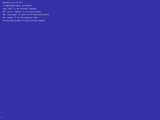 CLI4 screenshot