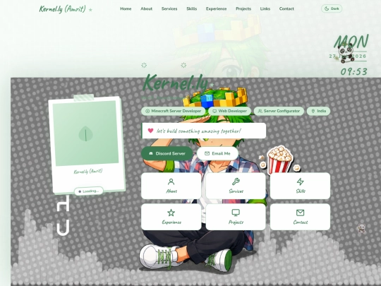 Portfolio screenshot